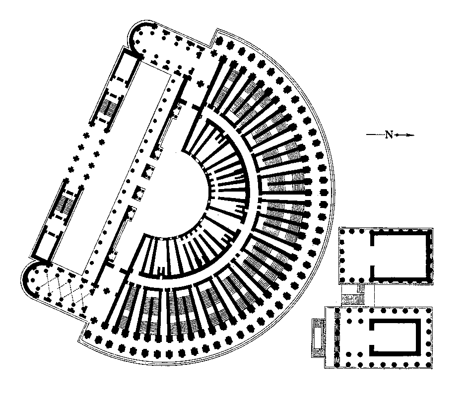 [ Theater of Marcellus: plan ]