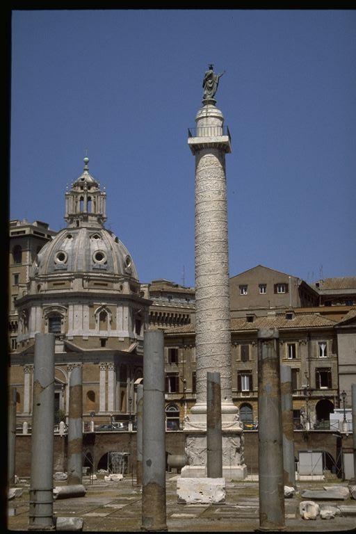 [ Trajan's Column: view from S. ]