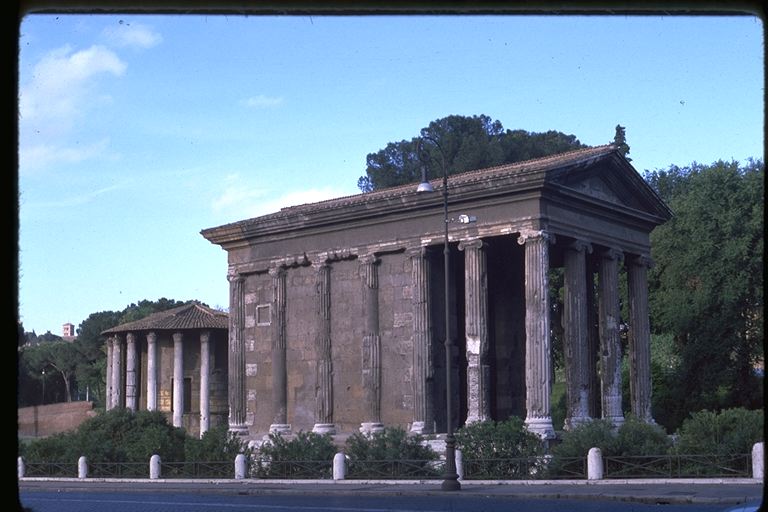 [ Temple of Fortuna Virilis: exterior view from NE. ]